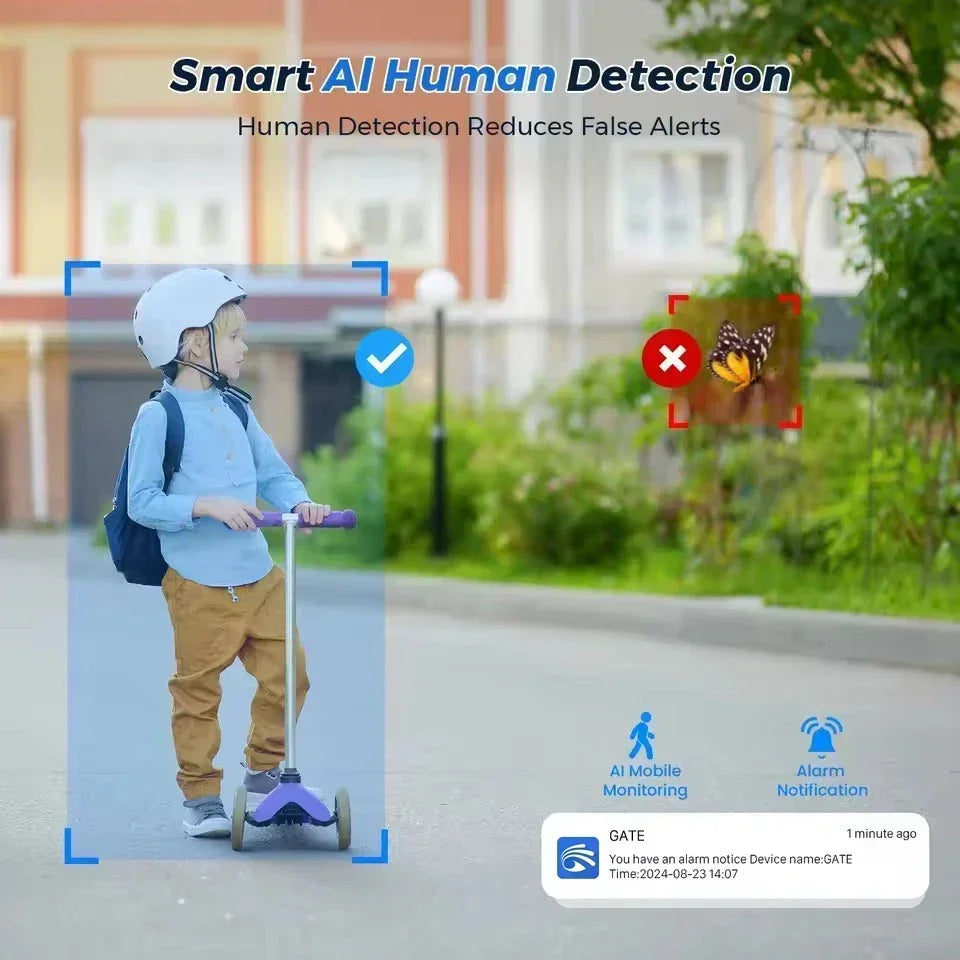 Cámara De Seguridad WiFi Robotica 360