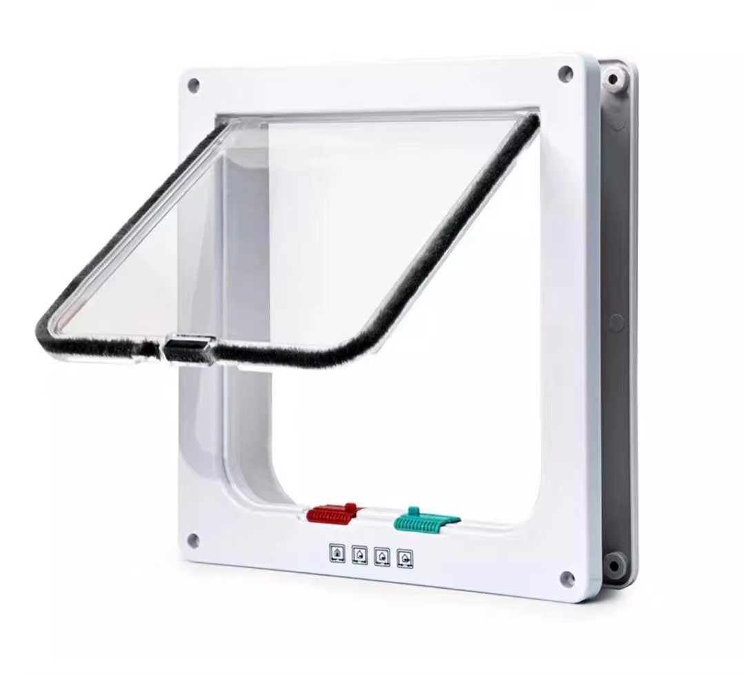 Puerta Exterior Pequeña Para Perro Gato Mascota S