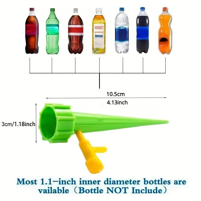 Sistema de riego por goteo automático ajustable para plantas