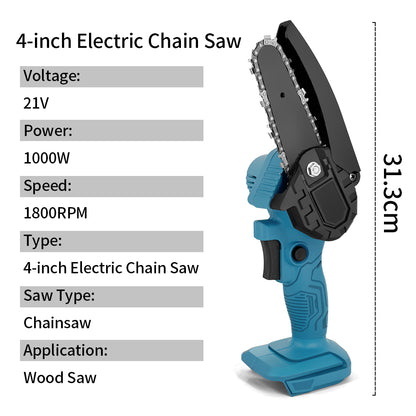 Mini Motosierra 24v De Mano Podadora