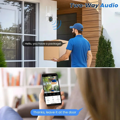 Cámara De Seguridad WiFi Robotica 360