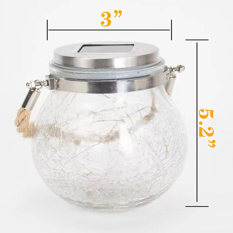 Luces Navidad Lampara Farol Solar Led Jardín X2