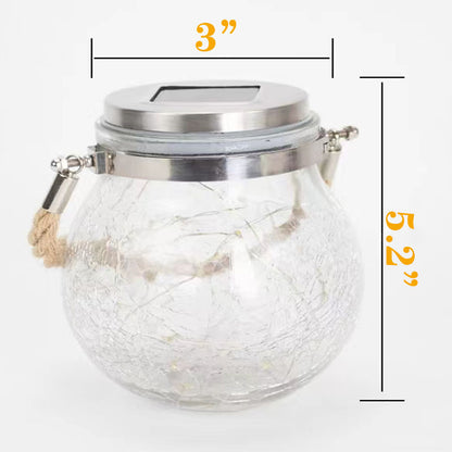 Luces Navidad Lampara Farol Solar Led Jardín X2