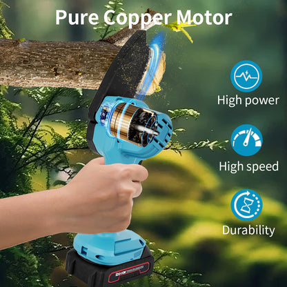 Mini Motosierra 24v De Mano Podadora