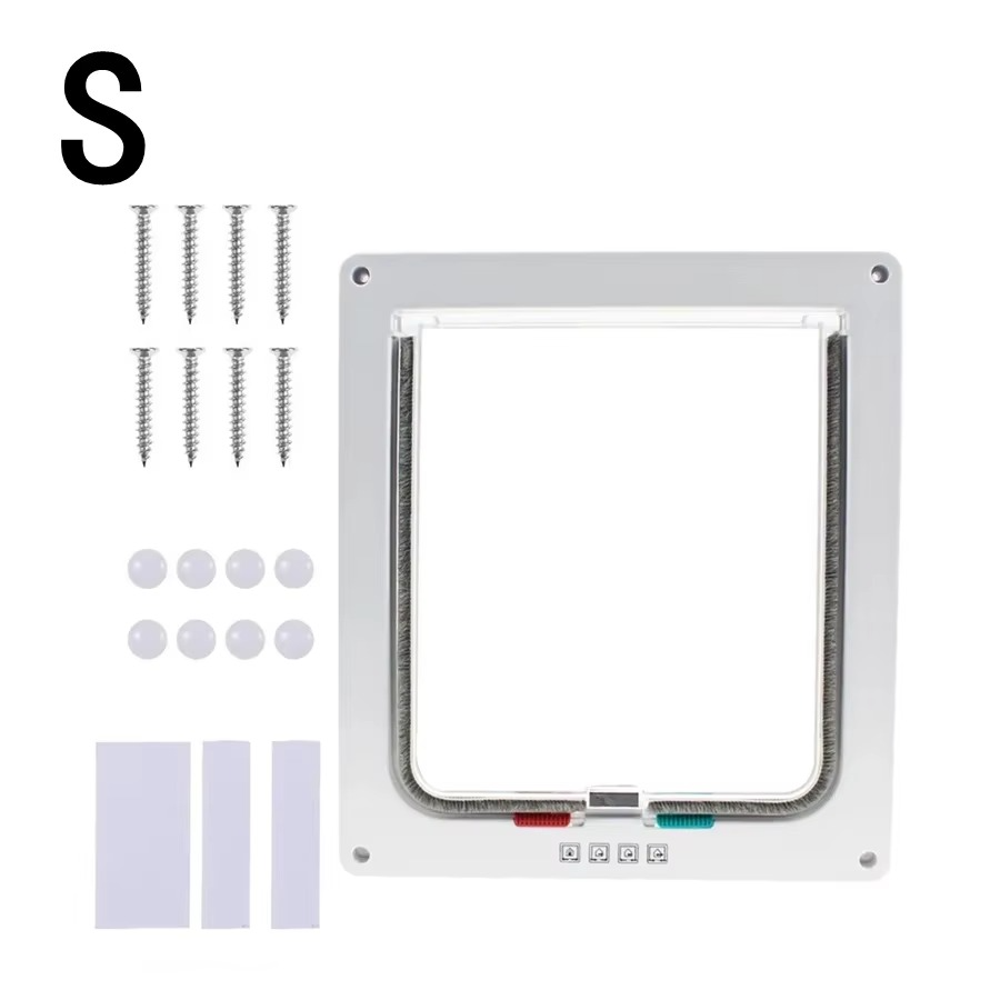 Puerta Exterior Pequeña Para Perro Gato Mascota S