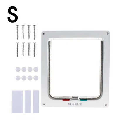 Puerta Exterior Pequeña Para Perro Gato Mascota S