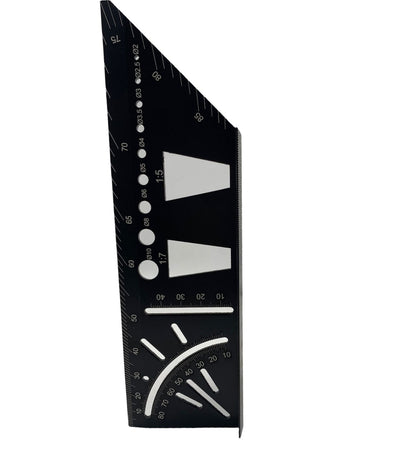 Escuadra 3d Carpintería 45 / 90 Grados Multiuso