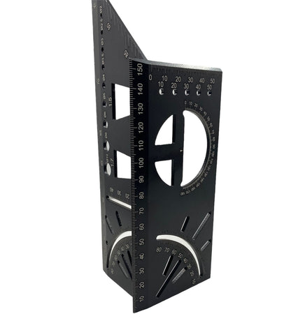 Escuadra 3d Carpintería 45 / 90 Grados Multiuso