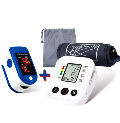 Tensiometro de Brazo + Oximetro Saturometro