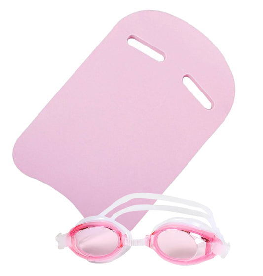 Lente Rosa + Tabla de Natación Rosa