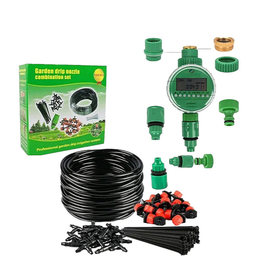 Sistema De Riego Con Programador Automático Goteo