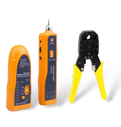 Rastreador Y Generador De Tono + Ponchadora Universal Rj45