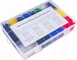 Tubo Termorretráctil Aislante, 560 Piezas