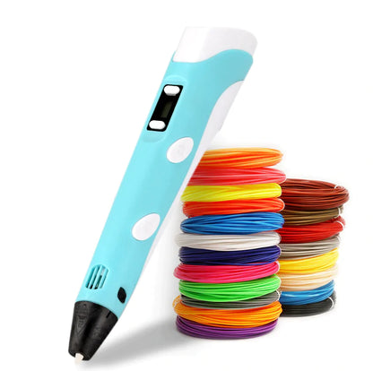 Lapiz Bolígrafo Impresora 3d + 20 Filamentos