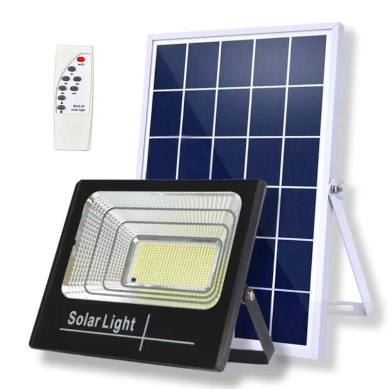 Foco Solar 200 Watts IP67 Con Panel 