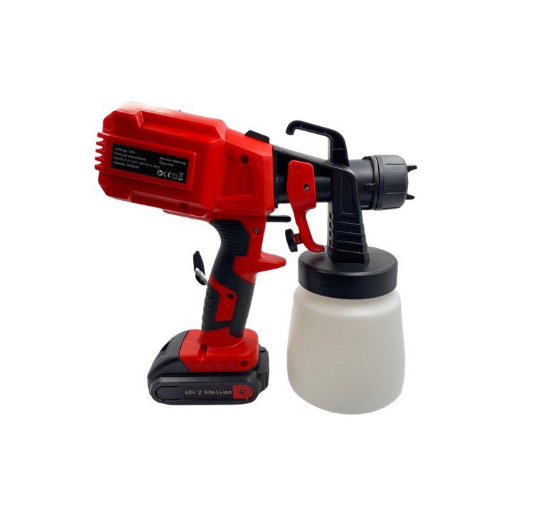 Pistola Pulverizadora De Pintura Inalámbrica 68v