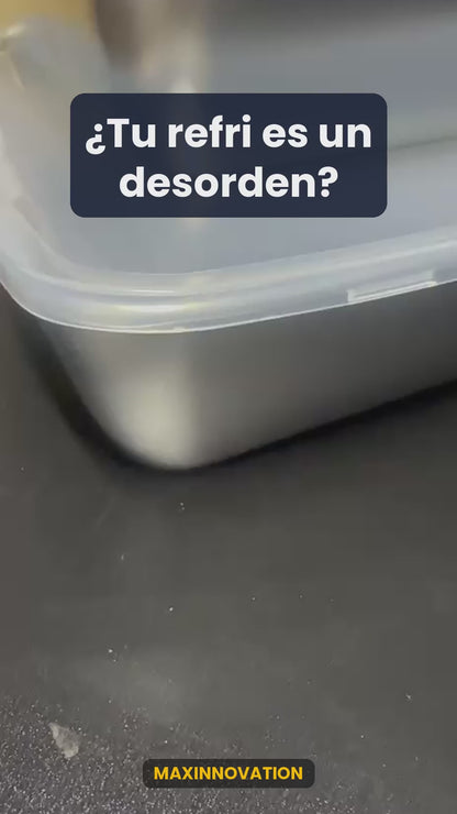 Video set de bandejas de acero con medidas y precios
