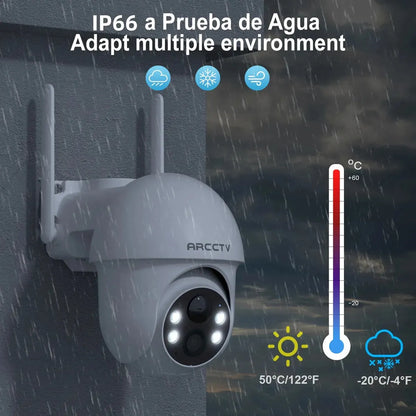 Cámara solar Wi-Fi de seguridad YA-26522 - especificaciones